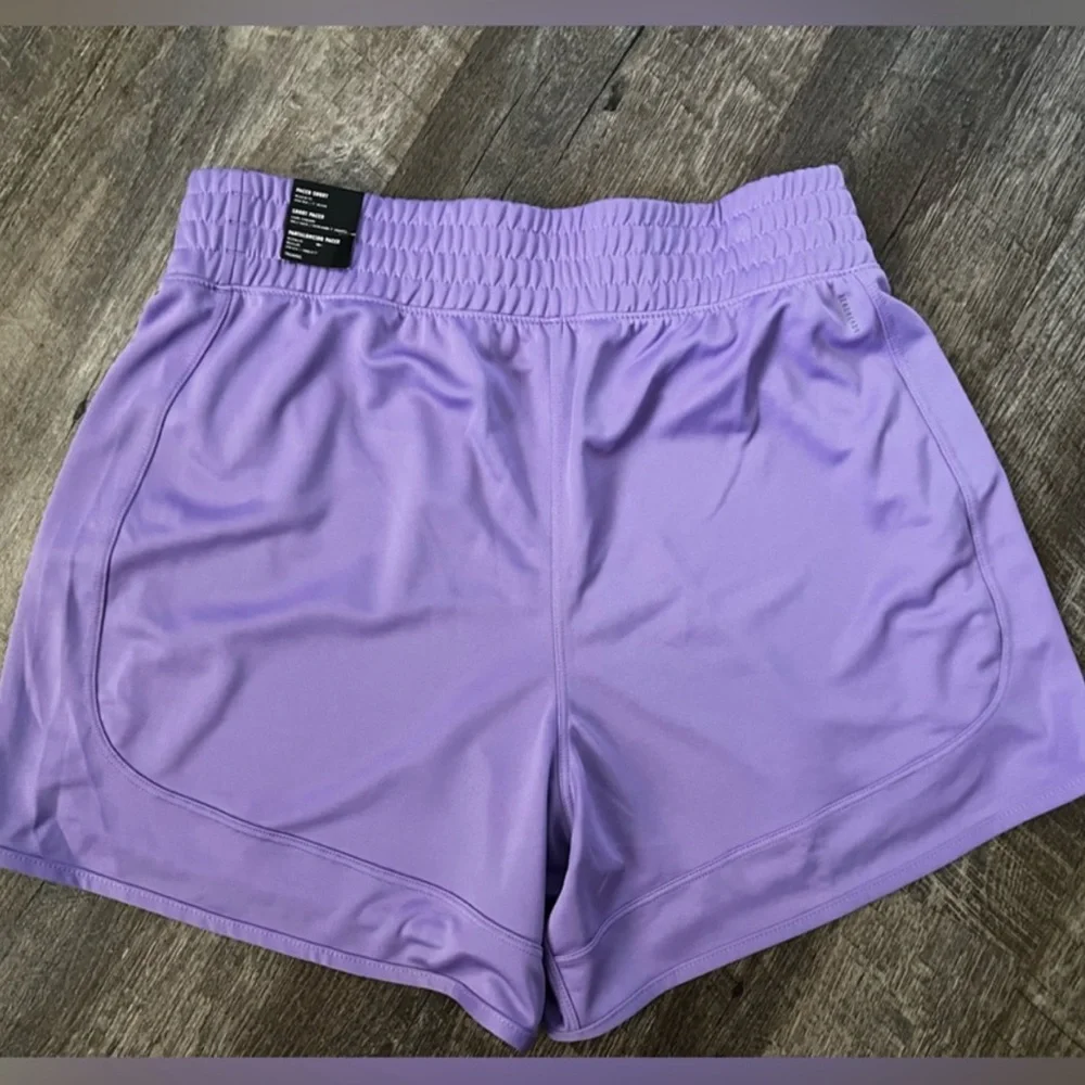 Adidas Pacer High Waisted Shorts - Size Large - Picture 2 of 6